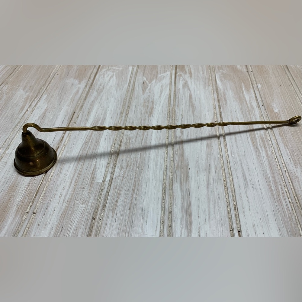 Vintage Brass Candle Snuffer